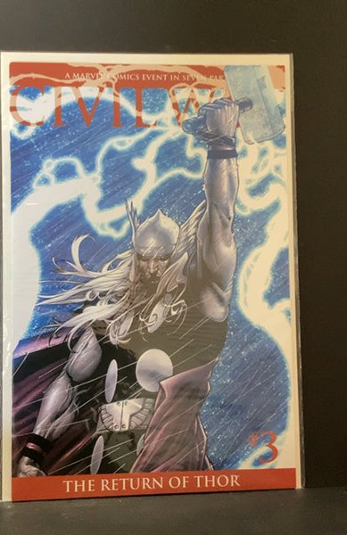 Civil War #3 Second Print Cover (2006)