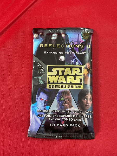 star wars ccg booster box Decipher Star Wars CCG Reflections Booster Pack