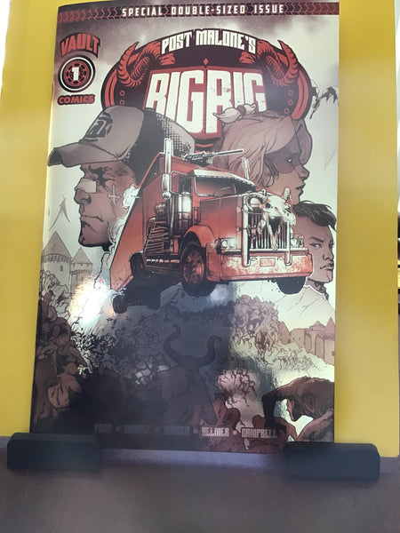 BIG RIG #1 (MR) GOODEN & HELMER FOIL VAR Vault Comics (1B100725)