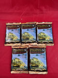 Pirates of the crimson coast game pack sealed x5/ Fire and Steel x2 plus heavily used booster box