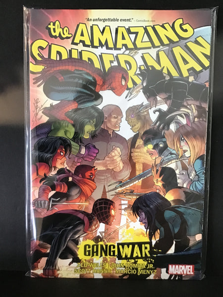 AMAZING SPIDER-MAN BY ZEB WELLS TP VOL 09 GANG WAR MARVEL COMICS (1D092325)