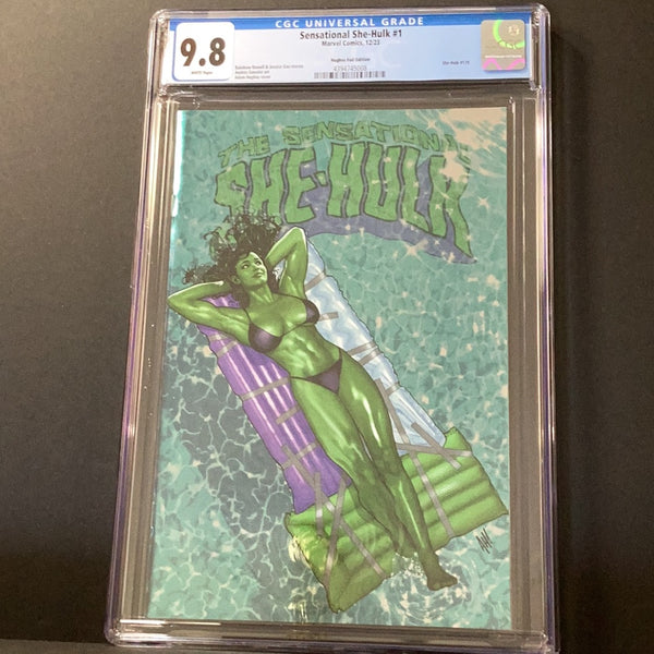 Sensational She-Hulk #1 Hughes foil edition CGC 9.8 Marvel Comics