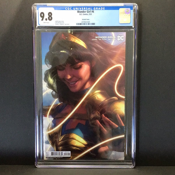 Wonder Girl #6 Artgerm Variant CGC 9.8 DC COMICS