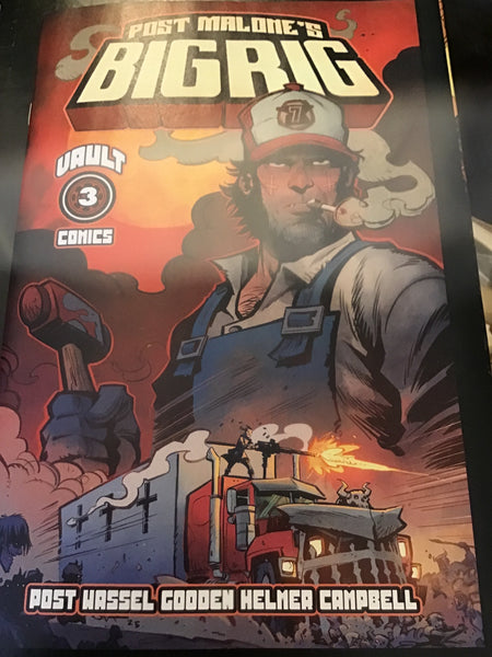 BIG RIG #3 BRETT PARSON VAR (MR) Vault Comics (1E093025)