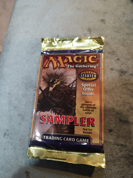 Magic the Gathering Sampler Booster Pack 1999 Pyramid Comics & Cards Magic the Gathering Sampler Booster Pack 1999 Pyramid Comics & Cards