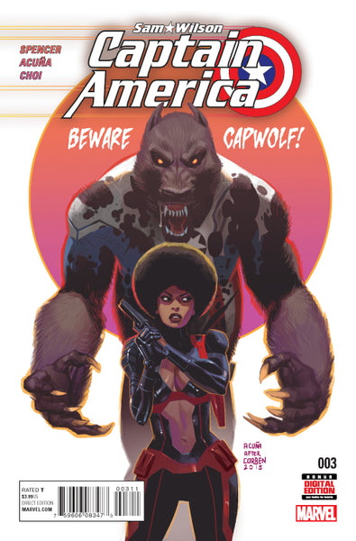 CAPTAIN AMERICA SAM WILSON #3