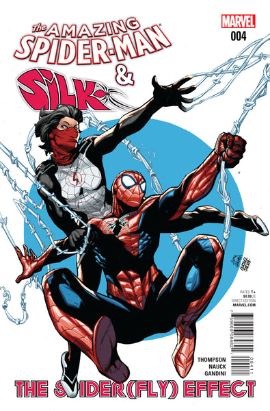 AMAZING SPIDER-MAN AND SILK SPIDERFLY EFFECT #4 (OF 4)  MARVEL COMICS (APR16) (B319)