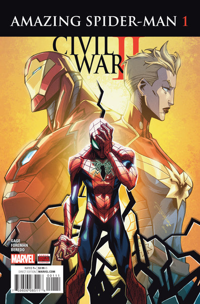 CIVIL WAR II AMAZING SPIDER-MAN #1 (OF 4)  MARVEL COMICS (APR16) (B319)