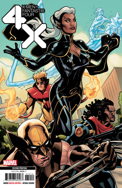 X-MEN FANTASTIC FOUR #1 (OF 4) 2ND PTG DODSON VAR