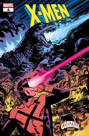 X-MEN #4 CHRIS SAMNEE GODZILLA VAR MARVEL COMICS (1D091724)