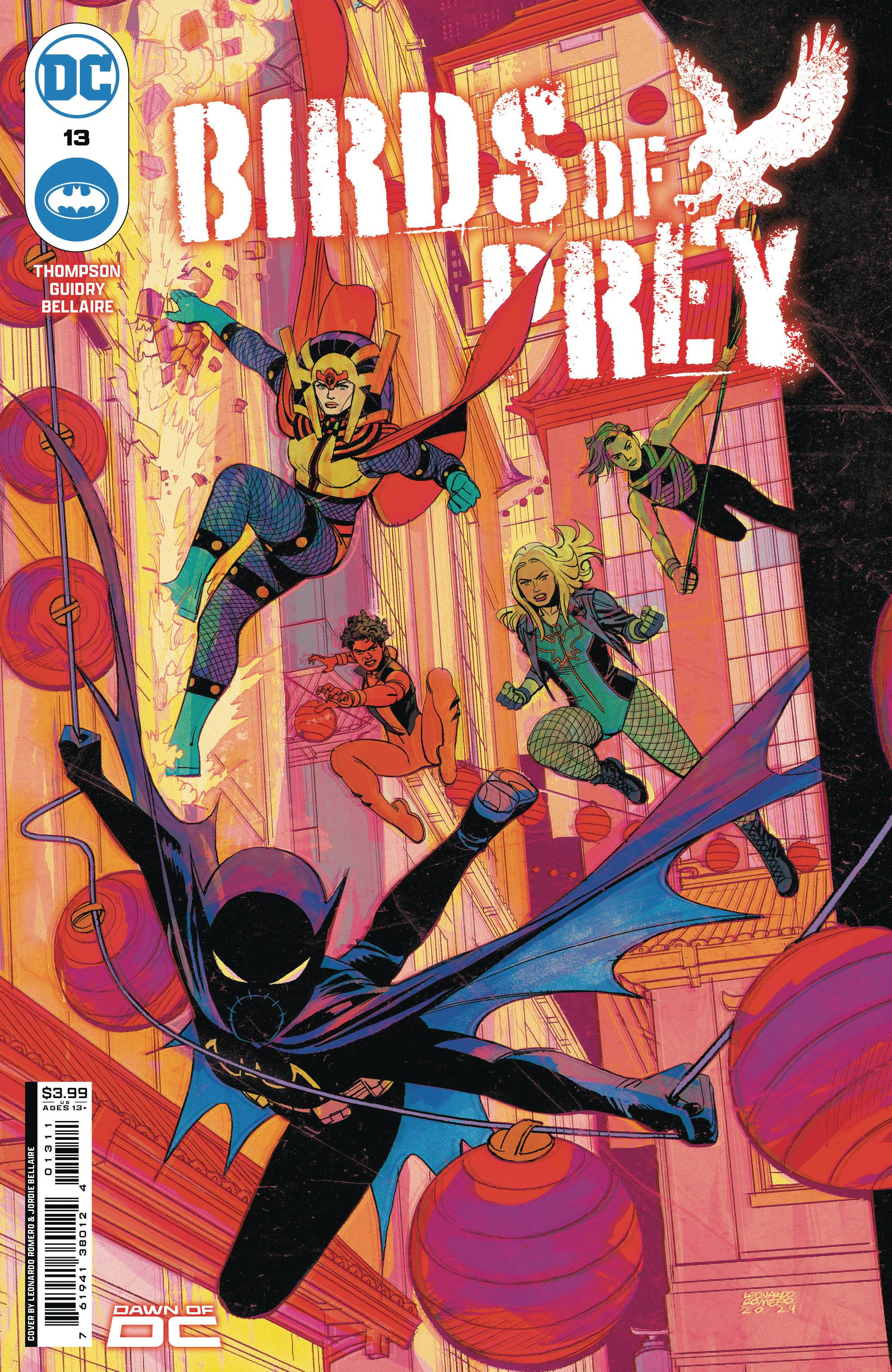 DC Comics Birds Of Prey Aufkleber – Seeing Stars Sticker-Set Von Pyramid Merchandising