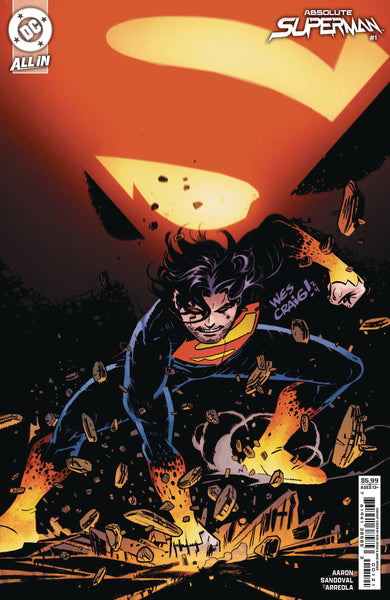 ABSOLUTE SUPERMAN #1 CVR B WES CRAIG CSV