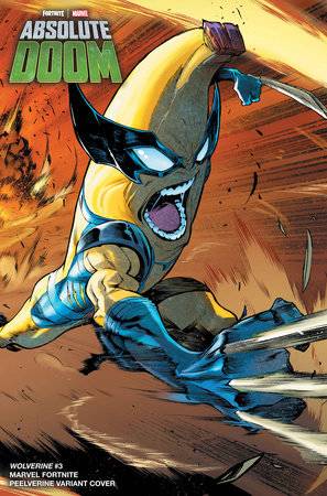 WOLVERINE #3 IBAN COELLO MARVEL FORTNITE PEELVERINE VAR