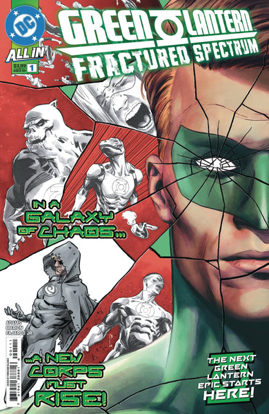 GREEN LANTERN FRACTURED SPECTRUM #1 OS CVR A FERNANDO BLANCO