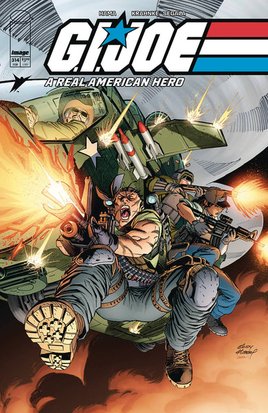 GI JOE A REAL AMERICAN HERO #314 CVR A KUBERT & MARTIN