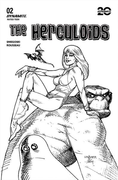HERCULOIDS #2 CVR M 10 COPY INCV LINSNER LINE ART (C: 1-1-2)