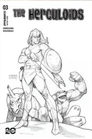 HERCULOIDS #3 CVR J 10 COPY INCV LINSNER LINE ART DE (1R051325)