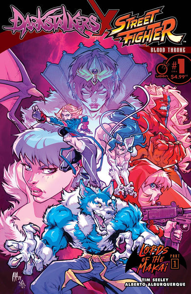 DARKSTALKERS X STREET FIGHTER BLOOD THRONE #1 CVR A (C: 0-1-