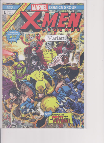 X-MEN LEGENDS #1 WALMART VARIANT MARVEL COMICS (1*053024)