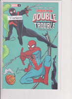 PARKER MILES SPIDER-MAN DOUBLE TROUBLE #1 (OF 4) WALMART VARIANT MARVEL COMICS (1*053024) (B347)