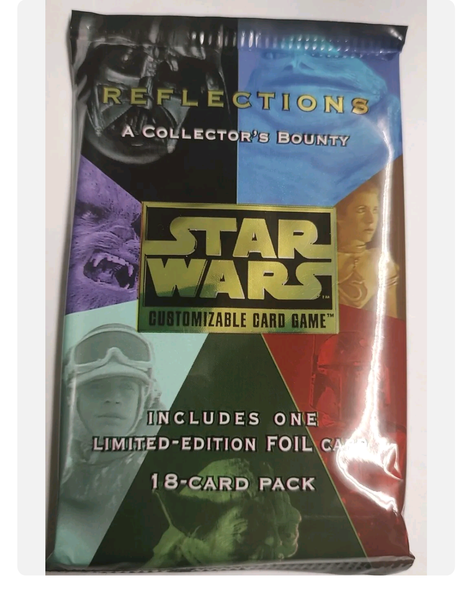 Star Wars Reflection Booster pack CCG Decipher (1999)
