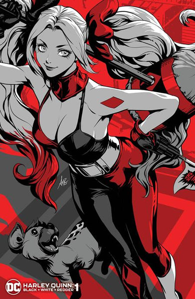 HARLEY QUINN BLACK WHITE REDDER #1 (OF 6) CVR B ARTGERM VAR DC COMICS (MAY23)