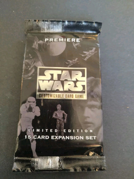 star wars ccg booster box Star Wars CCG Premiere Limited Booster Pack Sealed