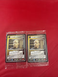 1998 Star Trek CCG: The Traveler/The Emissary Sealed Promo Card X2