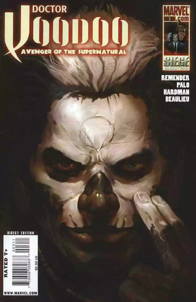 DOCTOR VOODOO AVENGER OF SUPERNATURAL #3 MARVEL COMICS (OCT09) (B12)