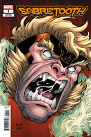 SABRETOOTH #1 NAUCK HEADSHOT VAR  MARVEL COMICS (Wolverine) (227)