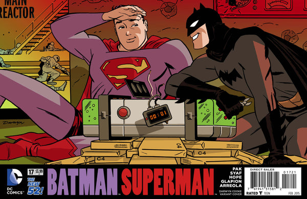 BATMAN SUPERMAN #17 DARWYN COOKE VAR ED