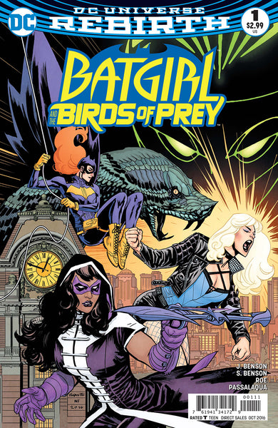 BATGIRL AND THE BIRDS OF PREY #1