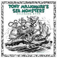 TONY MILLIONAIRE SEA MONSTER COLORING BOOK SC