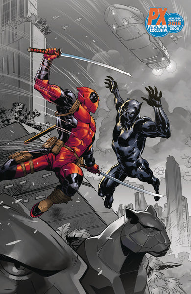 NYCC 2018 BLACK PANTHER VS DEADPOOL #1 (OF 5) VAR 