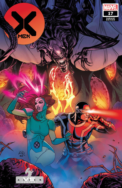 X-MEN #17 DAUTERMAN MARVEL VS ALIEN VAR