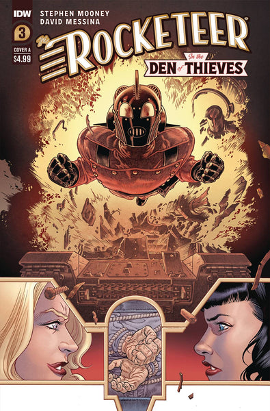 ROCKETEER IN THE DEN OF THIEVES #3 CVR A RODRIGUEZ