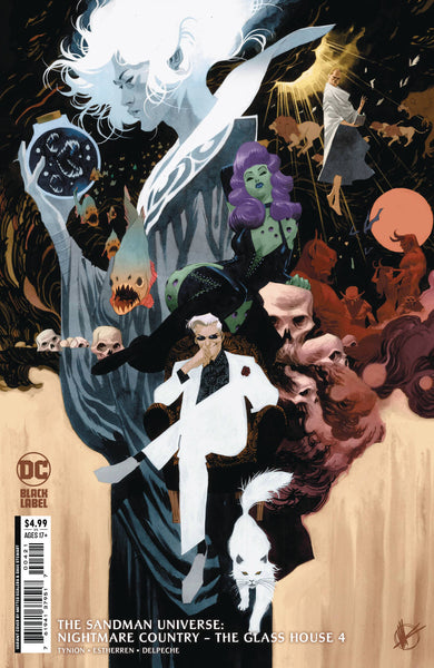 SANDMAN NIGHTMARE CNTRY GLASS HOUSE #4 CVR B SCALERA