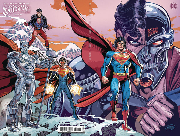 RETURN OF SUPERMAN 30TH ANNIVERSARY SPECIAL #1 OS CVR F FOIL