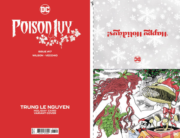 POISON IVY #17 CVR D NGUYEN DC HOLIDAY CARD SPECIAL EDITION
