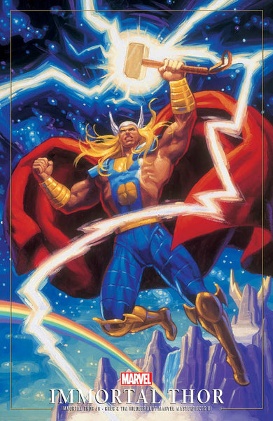 IMMORTAL THOR #6 HILDEBRANDT MARVEL MASTERPIECES III VAR