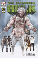 INCREDIBLE HULK #8 NGUYEN WOLVERINE WOLVERINE WOLVERINE VAR