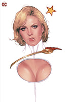 POWER GIRL UNCOVERED #1 OS CVR D JOSHUA SWAY SWABY FOIL VAR