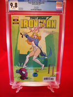 Tony Stark Iron Man #10 CGC 9.8 Annie Wu Spider Villains Variant Marvel Comics