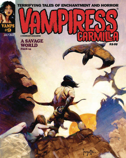 VAMPIRESS CARMILLA MAGAZINE #9 (MR)  WARRANT PUBLISHING COMPANY